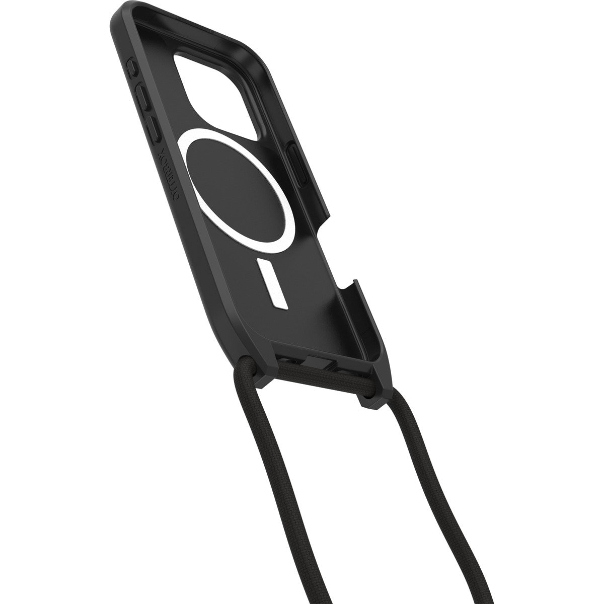 iPhone 16 Proケース React Necklace ブラック – MiraiSell Selection