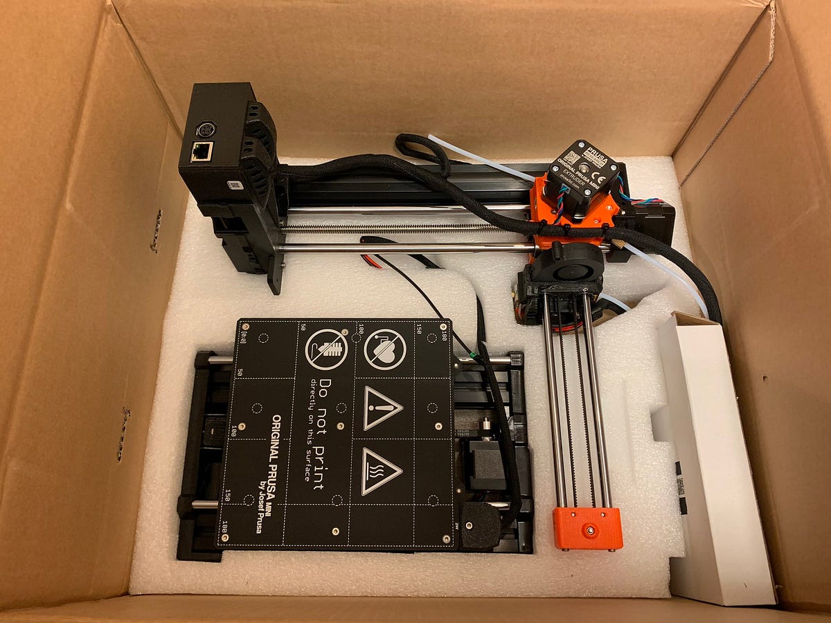 Original Prusa MINI+を購入した / 購入から組み立てまで | by Takuya