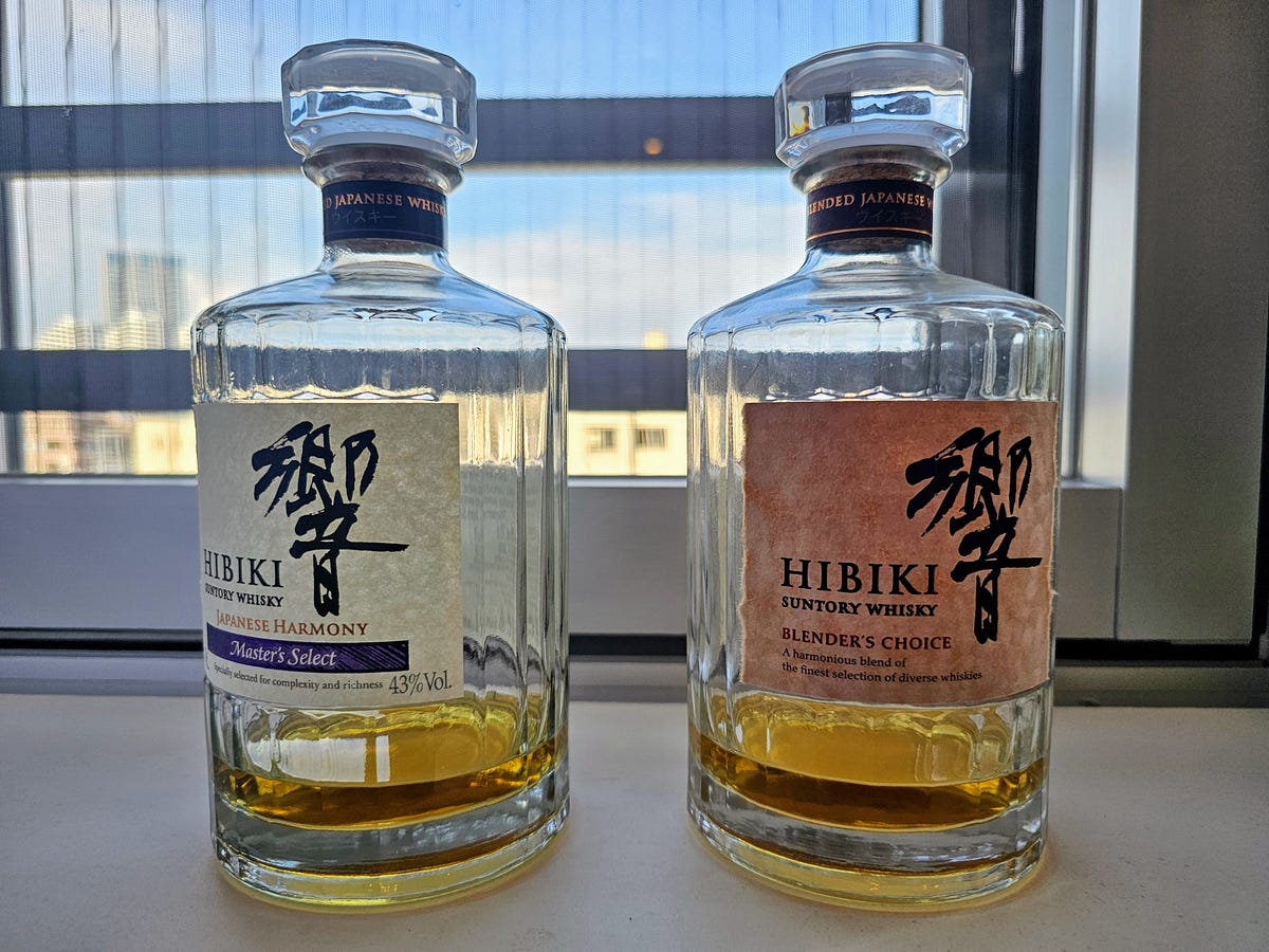 Two Blended Japanese Whisky Reviews: Hibiki Japanese Harmony and