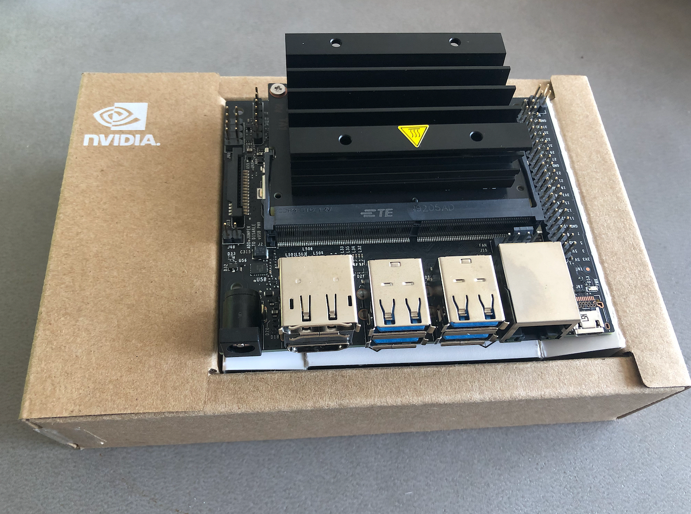 NVIDIA Jetson Nano P3450 Setup: Writing image, Setting up the