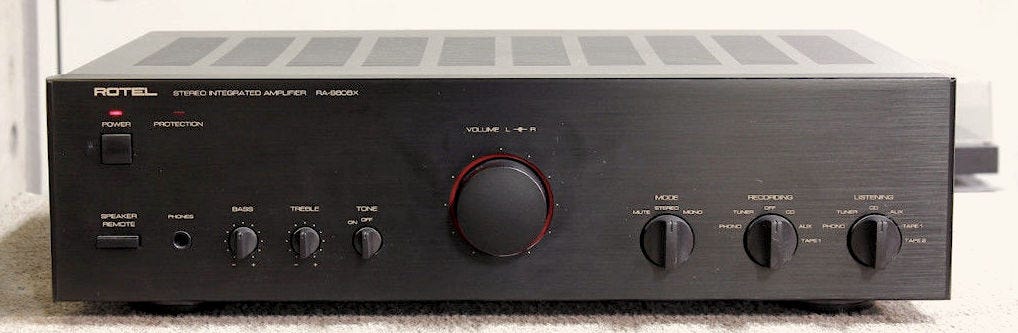 Improving the sound of my Rotel RA-980BX | by Jorn de Vreede | Medium