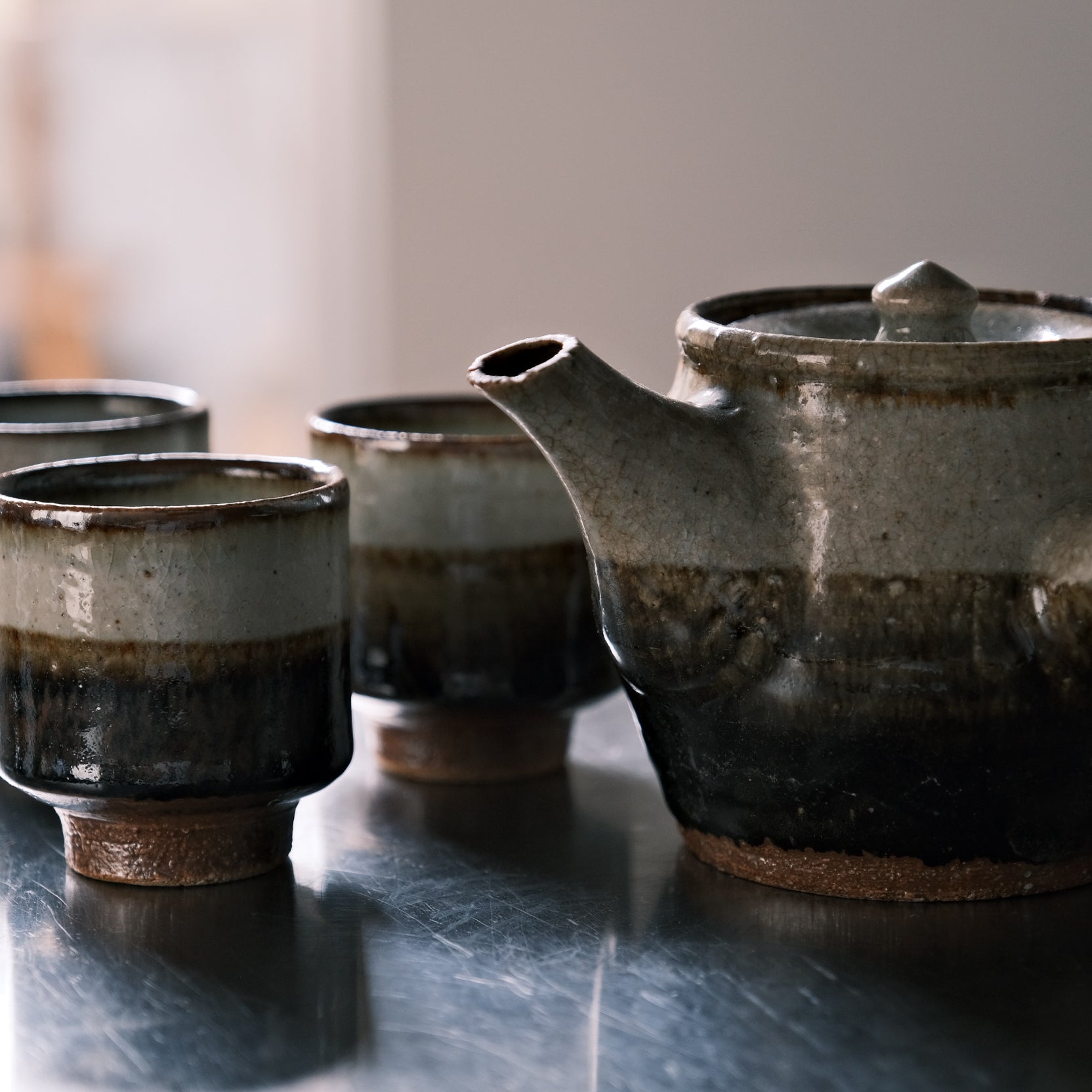 沖塩明樹 カップ&ソーサー 民藝 武内晴二郎 沖塩明樹 倉敷みなと