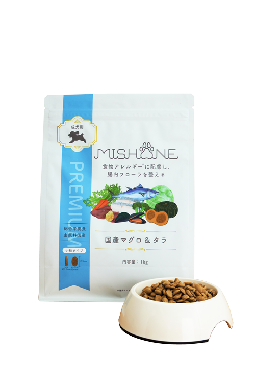 ミシュワン 成犬用ドッグフード（国産マグロ＆タラ） | ミシュワン