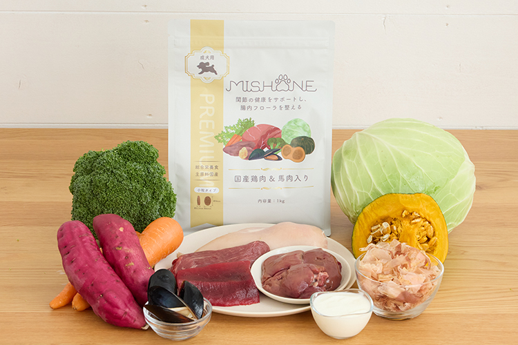 ミシュワン 成犬用ドッグフード（国産鶏肉＆馬肉入り） | ミシュワン