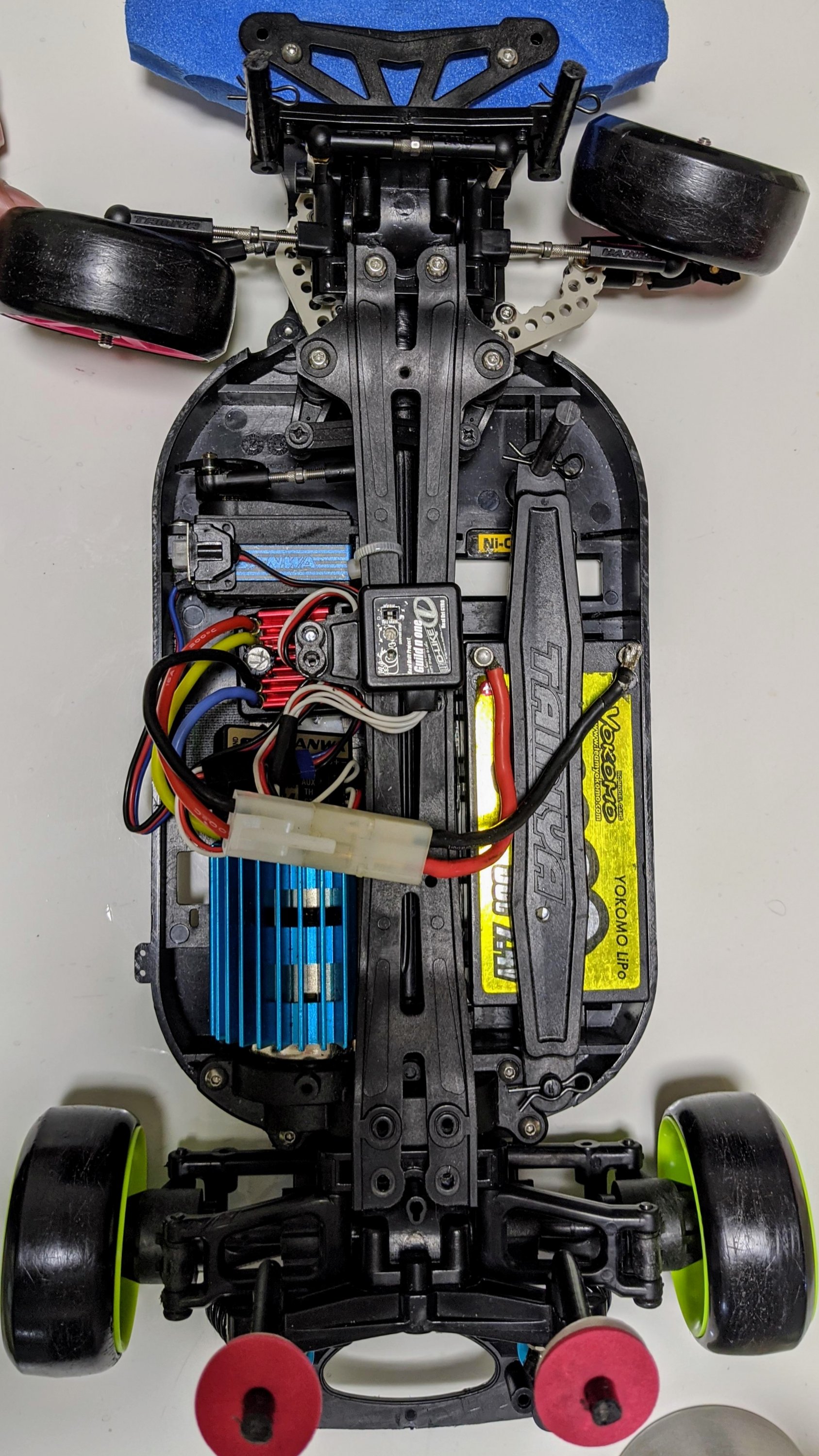 タミヤTT-01 RWDドリフト仕様フルセットジャイロ付き タミヤTT-01 RWD