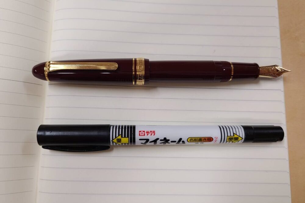 万年筆歴10年】左利きの万年筆レビュー（セーラー・プロフィット21
