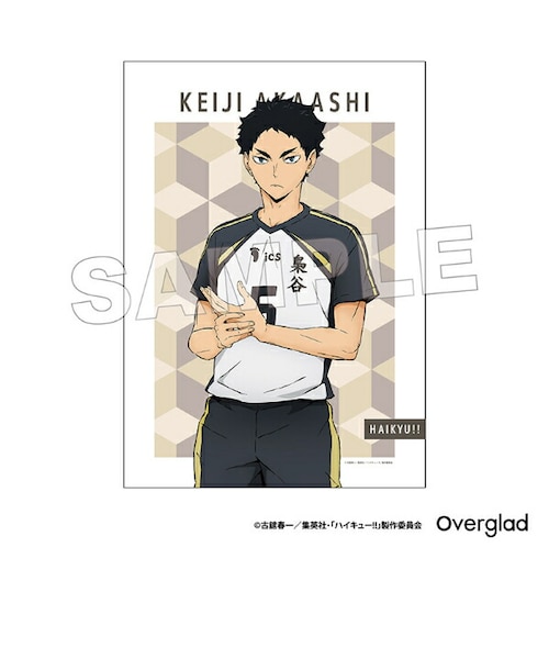ハイキュー！！ 赤葦京治 布ポスターパターンアート｜パーフェクト