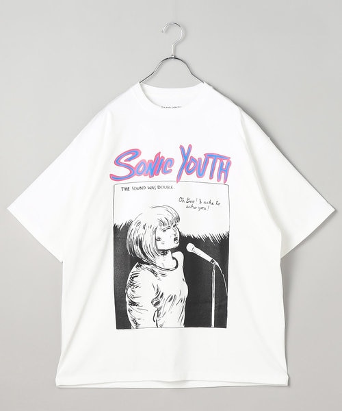 SONIC YOUTH GOO VHS TEE/ソニックユース プリント 半袖Tシャツ