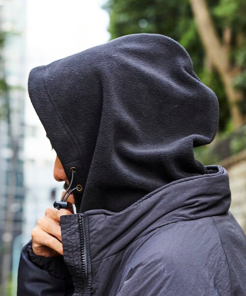 アンダーカバー 18AW フリース バラクラバ 黒 F アンダーカバー 18AW