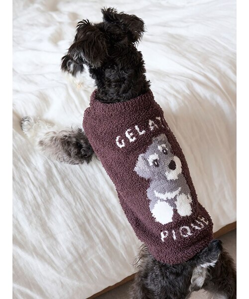 CAT&DOG】ベビモコシュナウザージャガードプルオーバー｜ジェラート