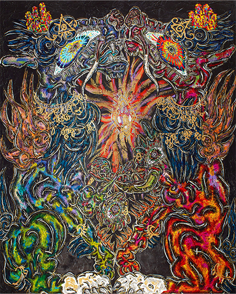 小松美羽 版画 天地の守護神 ED50 小松美羽 版画 天地の守護神 ED50