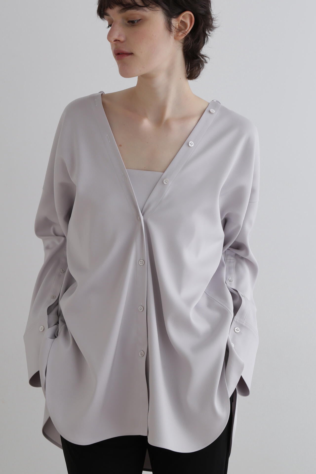 ダブルサテンビックシャツ | LE PHIL（ル フィル） ｜【公式】通販mix