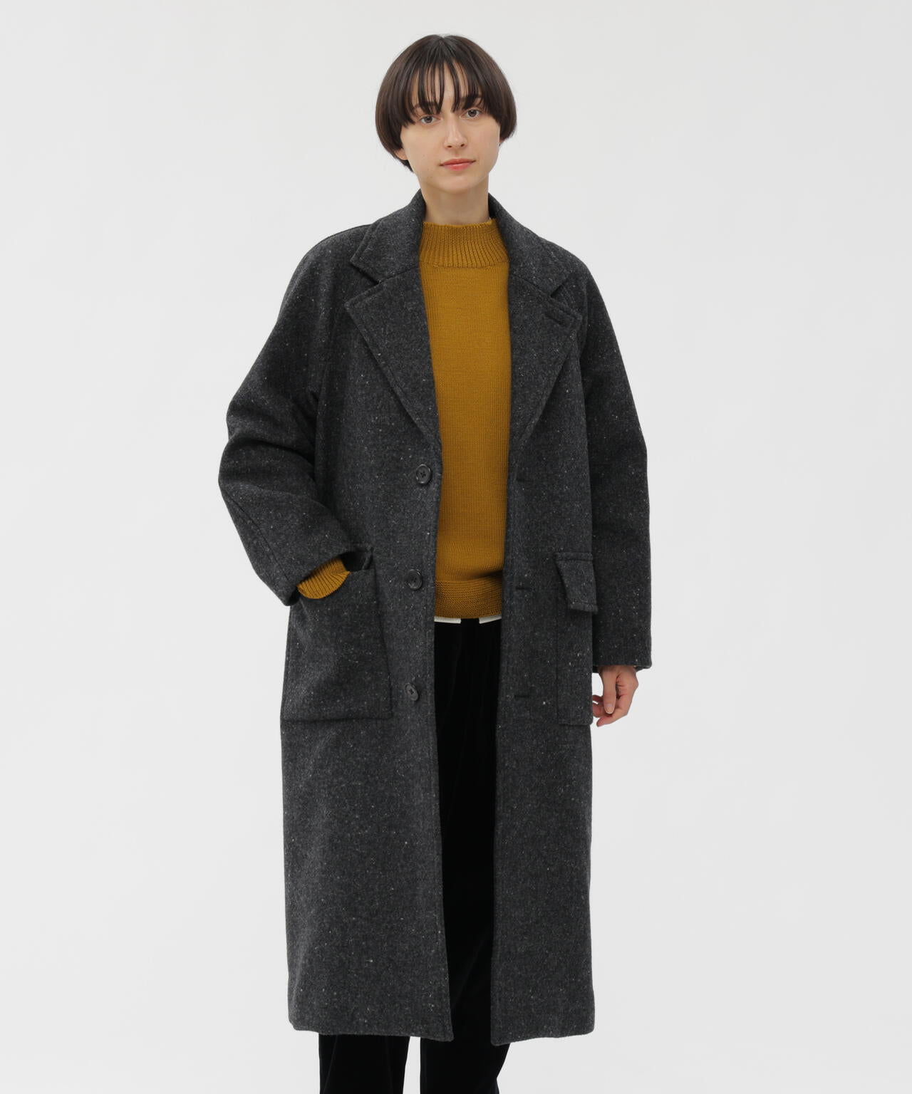 HEAVY BRITISH WOOL COAT | MARGARET HOWELL（マーガレット・ハウエル