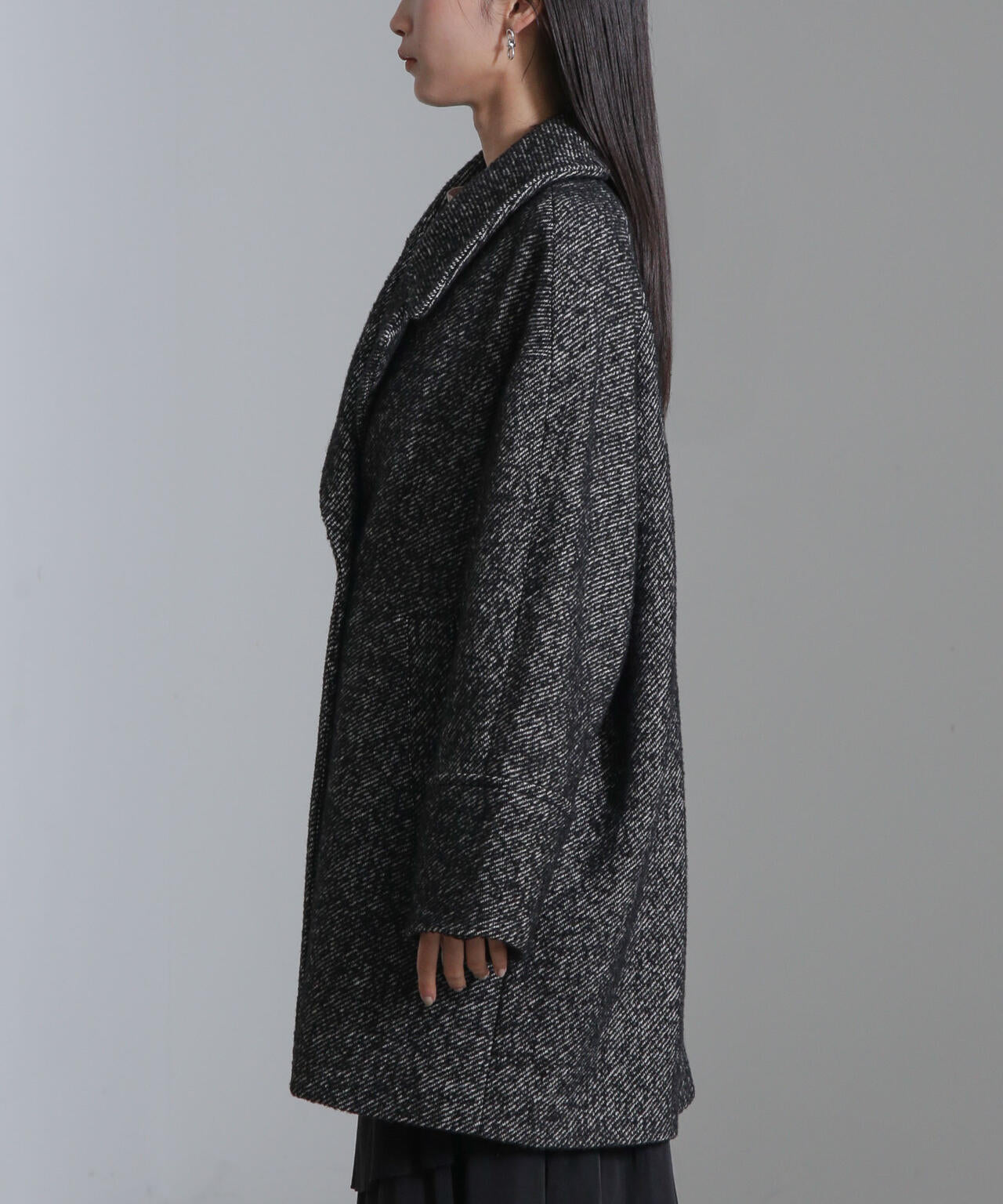 オーバーサイズツイードコート | NANO universe（ナノ・ユニバース