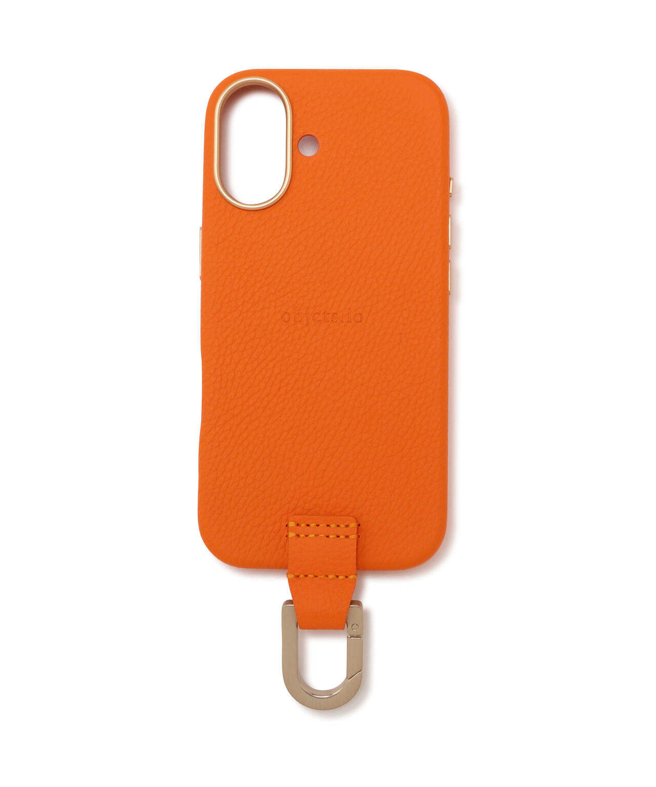 objcts.io/オブジェクツアイオー/カラビナ付きiPhoneケース【iPhone17