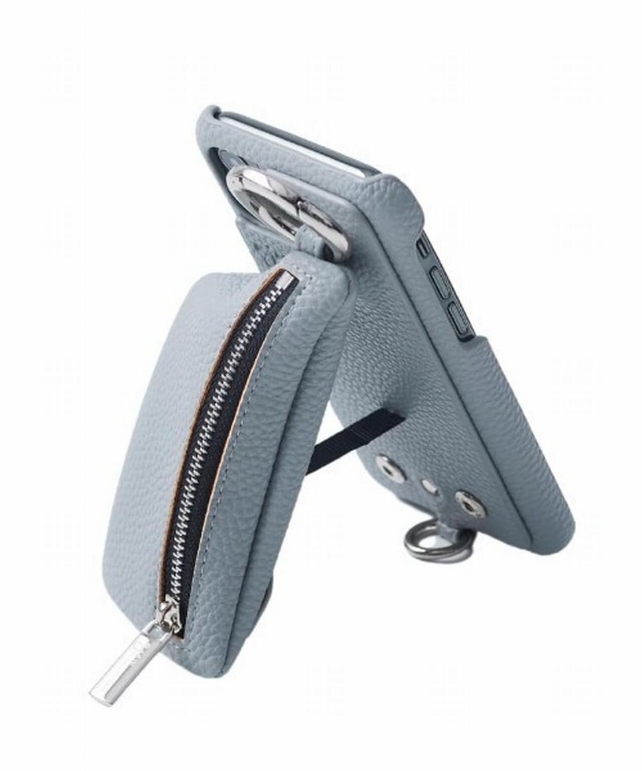 ajew iPhone7 ケース ハードケース beige カード収納ケース iPhone