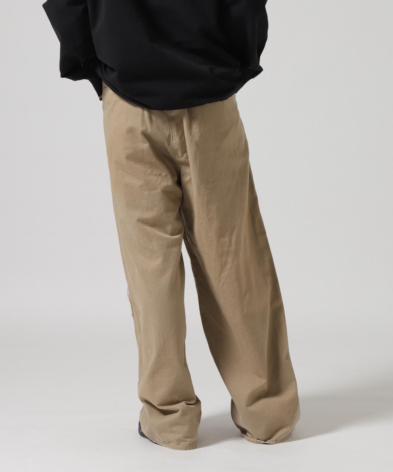 ANCELLM/アンセルム/REMAKE WIDE CHINO TROUSERS | GARDEN（ガーデン