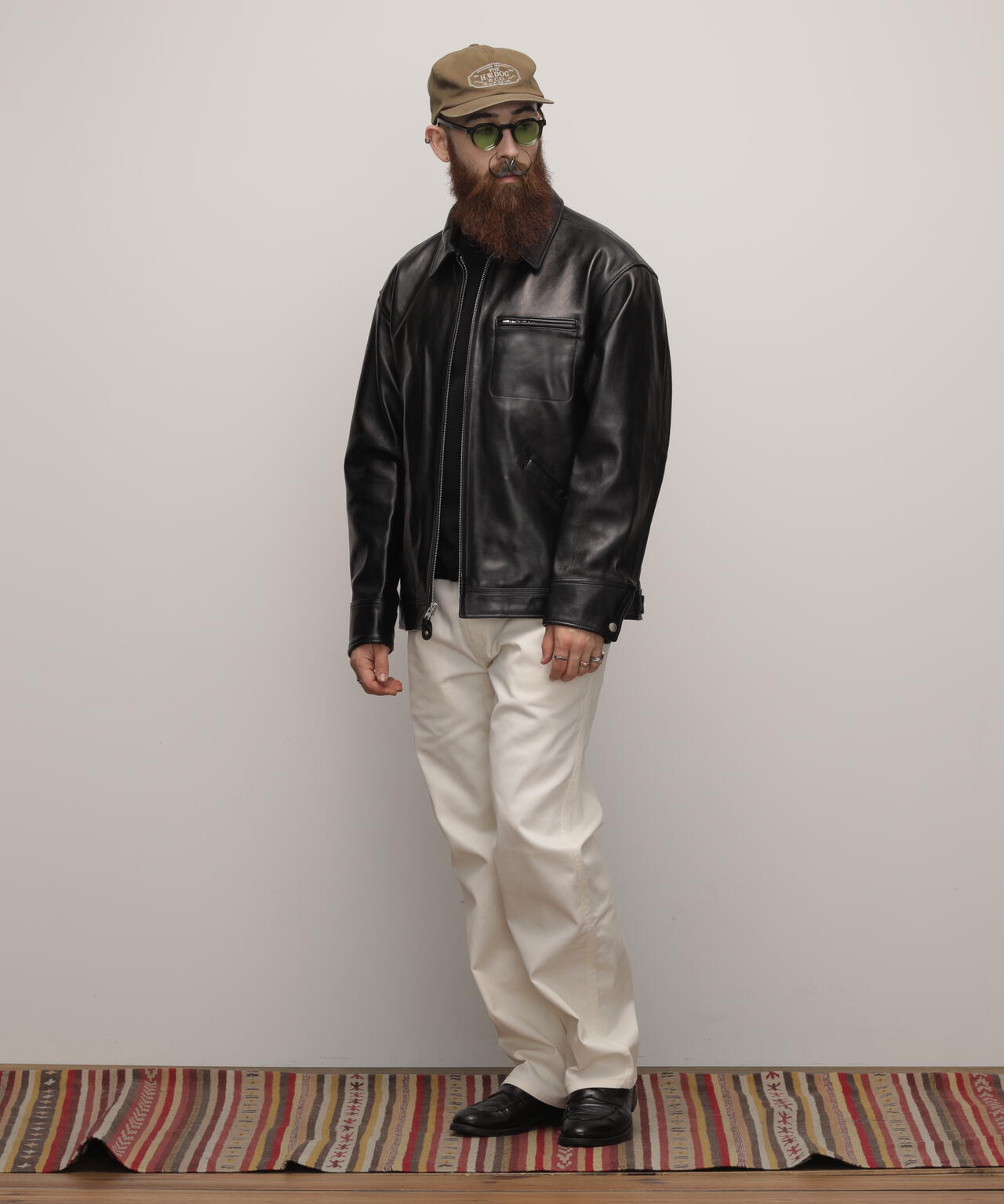 LEATHER TRACKER JACKET/レザートラッカージャケット | Schott