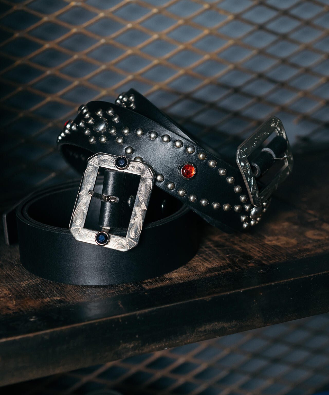 TWO STONES BUCKLE BELT/ツーストーンズ バックルベルト | Schott