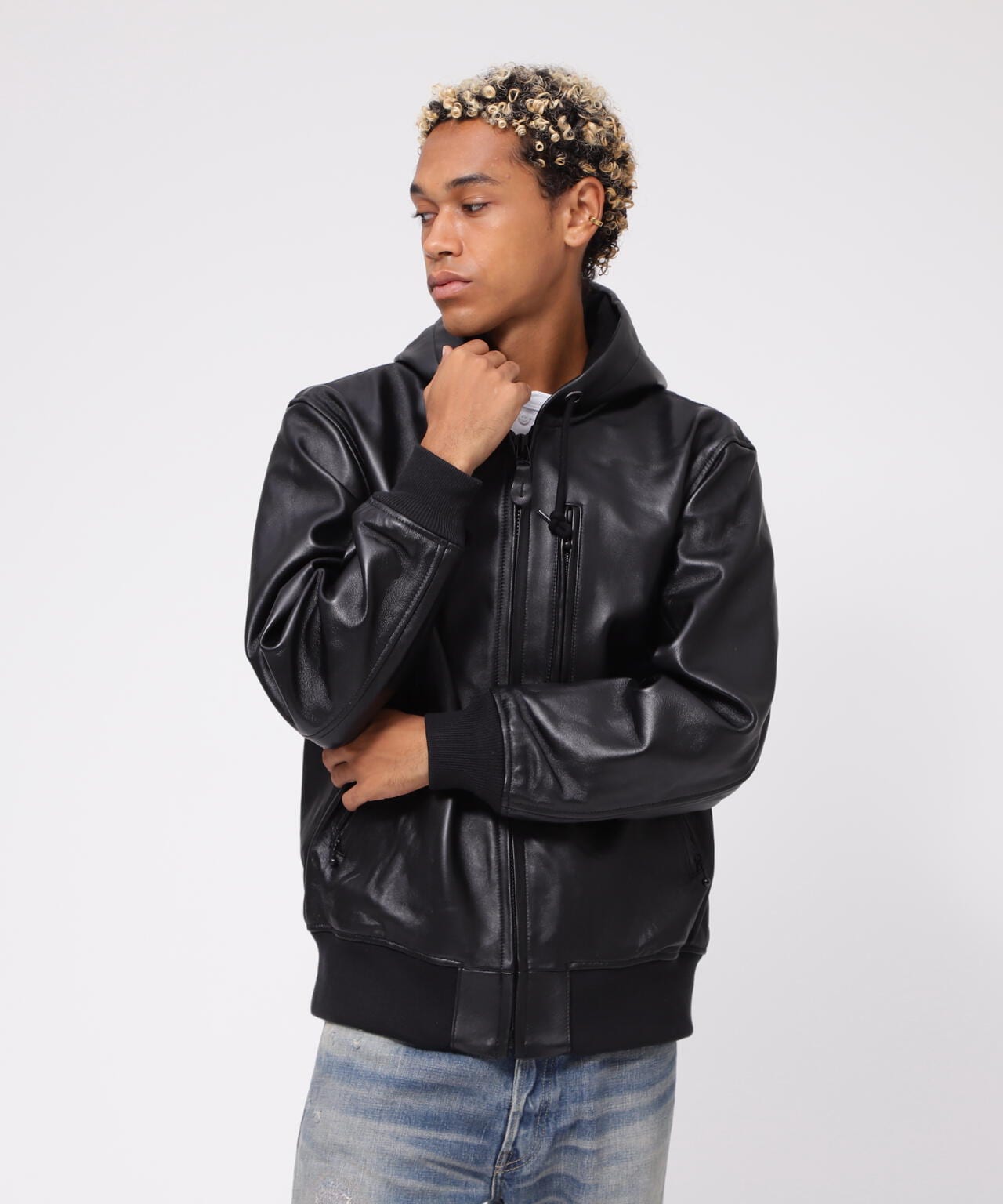 直営店別注》COMFORTABLE LEATHER PARKA Mk-2 / コンフォータブル