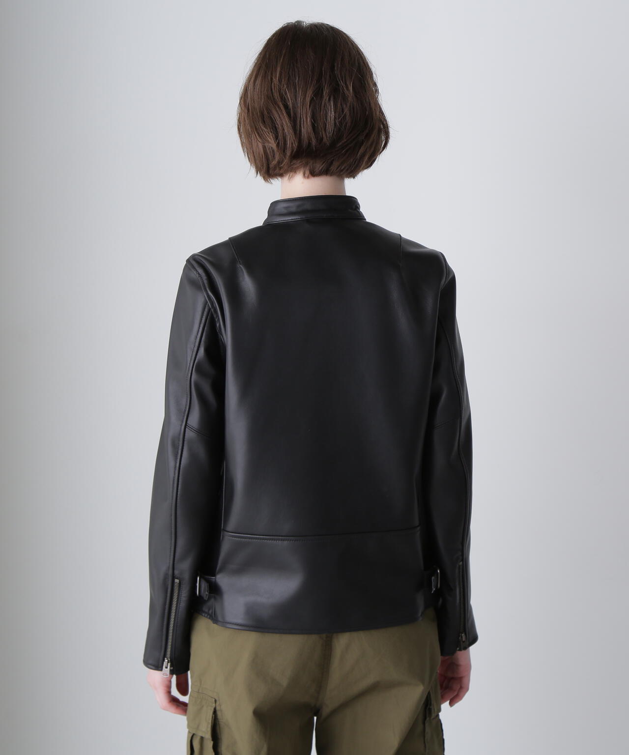 AVIREX シングルライダースジャケット AVIREX ブラック シングル