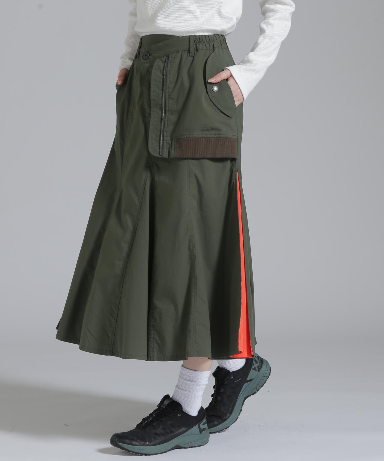 MILITARY MA-1 SKIRT/ミリタリーMA-1スカート | AVIREX