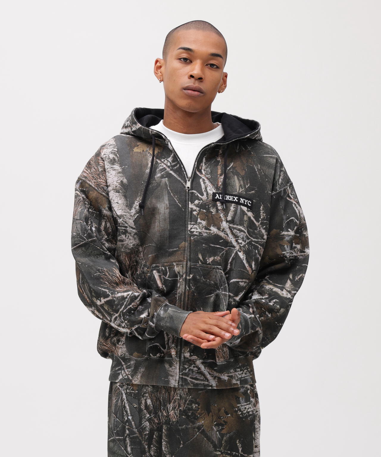 ZIP UP HOODIE ”REAL TREE CAMO” | AVIREX（アヴィレックス） ｜【公式