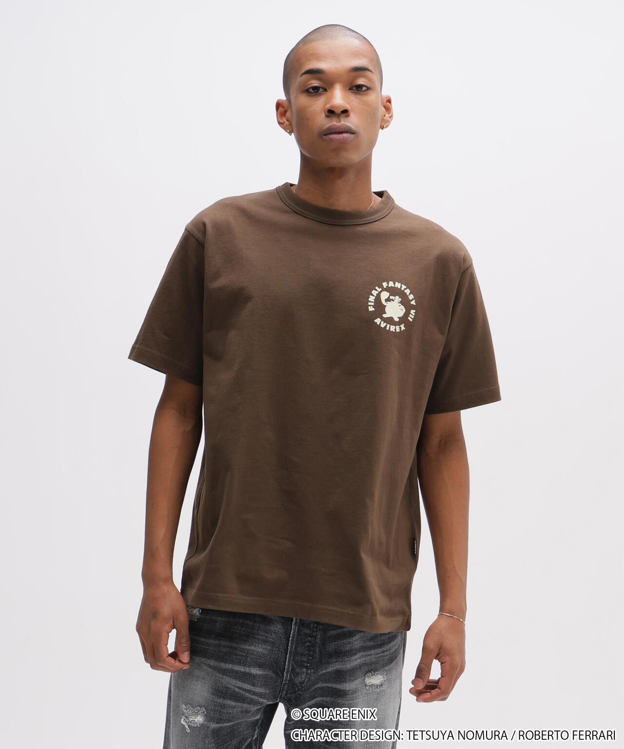 AVIREX × FINAL FANTASY VII REMAKE》CREW NECK T-SHIRT
