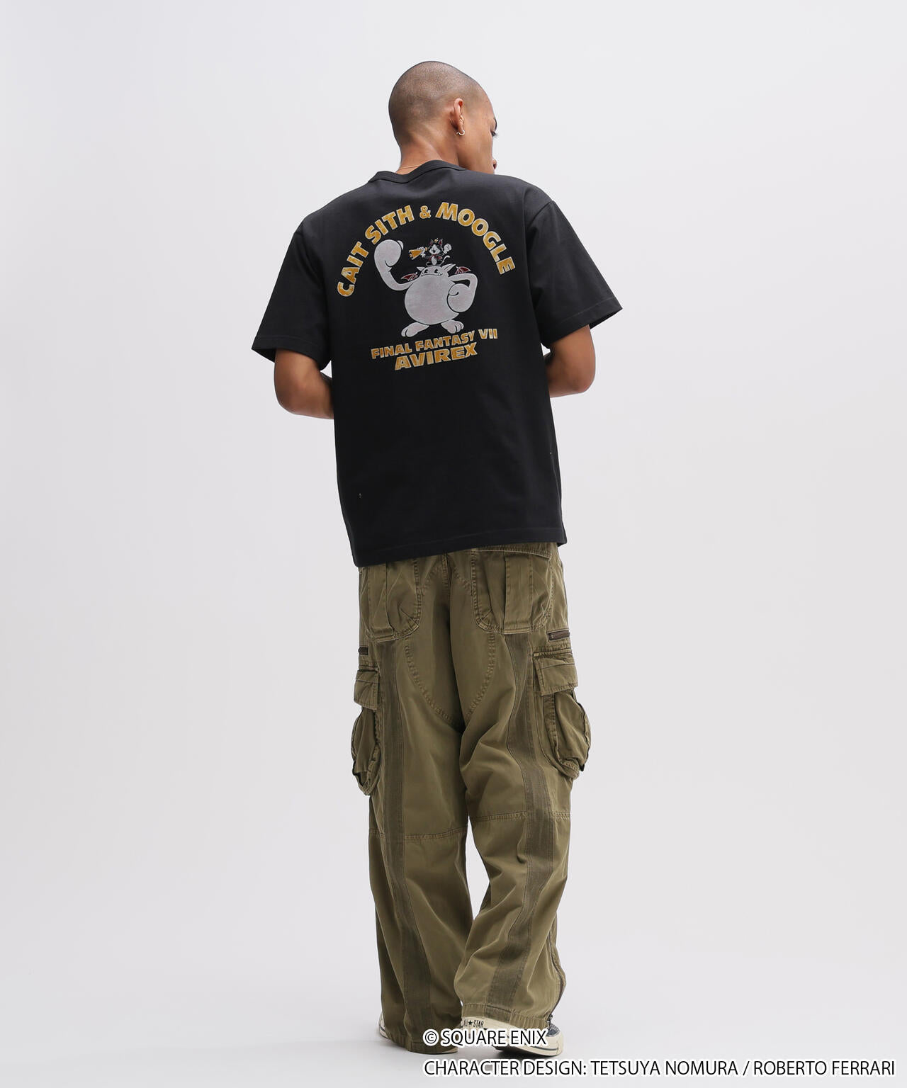 AVIREX × FINAL FANTASY VII REMAKE》CREW NECK T-SHIRT