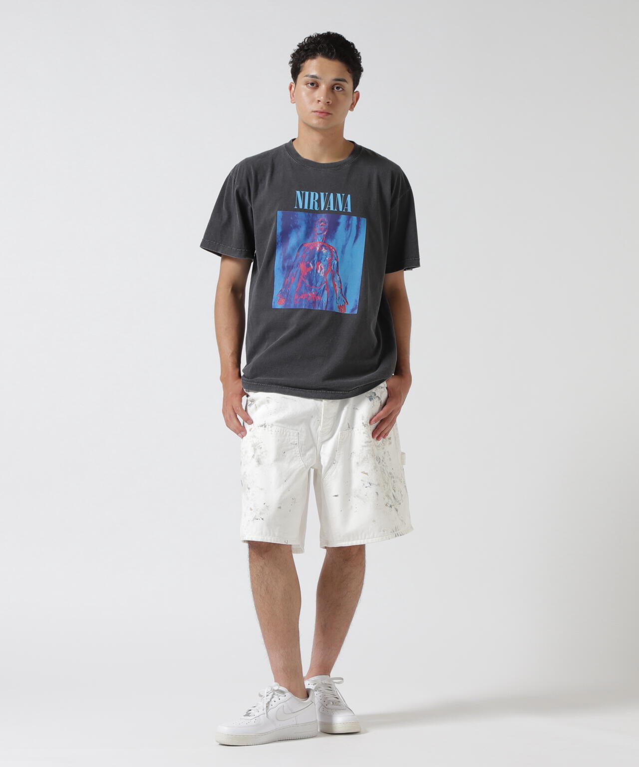 NIRVANA/ニルヴァーナ/SLIVER S/S TEE/コラボTシャツ | MANASTASH