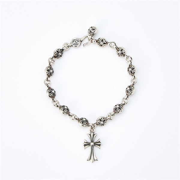 タイニー E プラス ブレスレット シルバー925 クロス 12リンク 4707