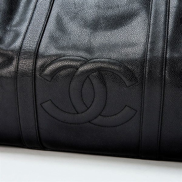 Mari CHANEL ヴィンテージ ココマーク キャビアスキン Mari CHANEL