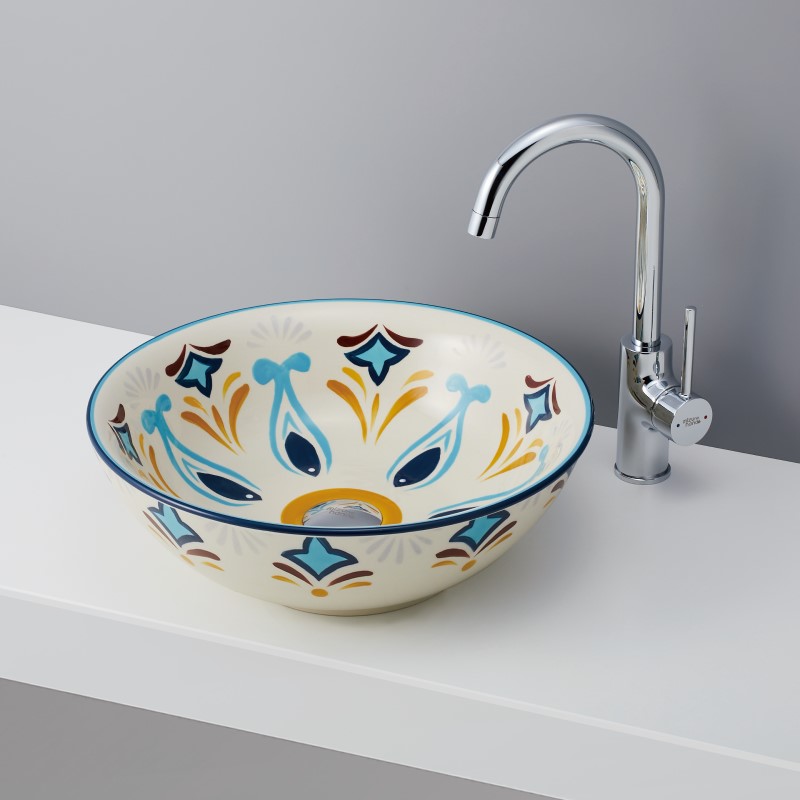 洗面ボウル ホワイト-18 B221｜おしゃれな洗面ボウル(洗面器)通販