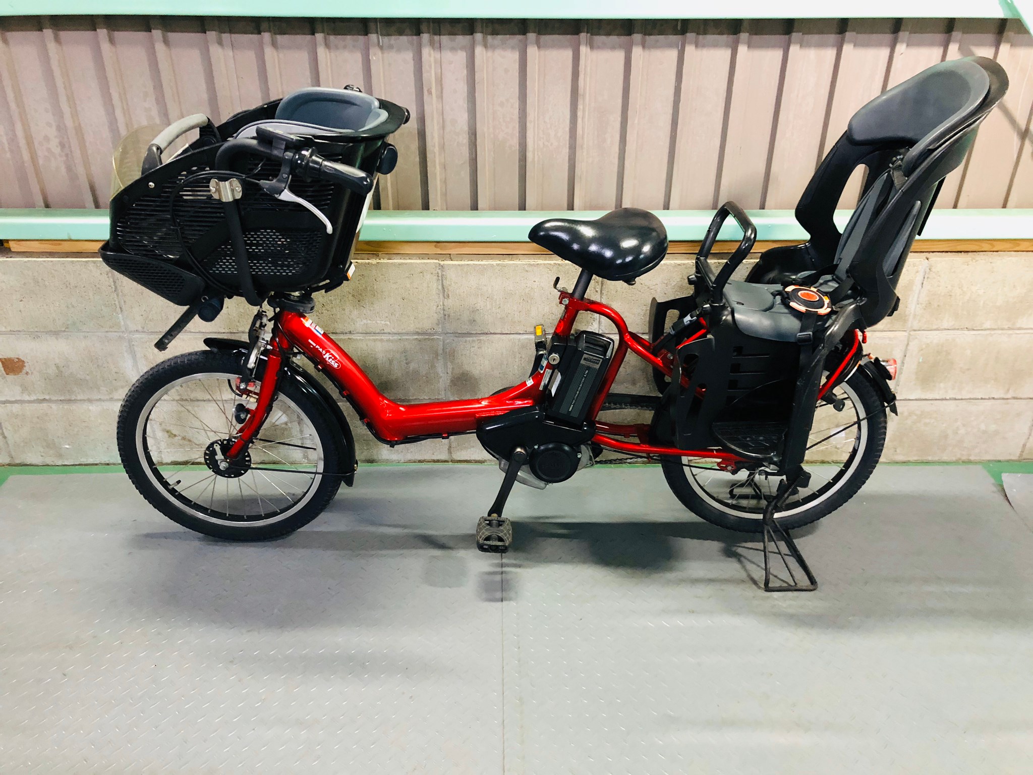 ヤマハパスキス⭐️人気モデル！子供乗せ電動アシスト自転車Y2648