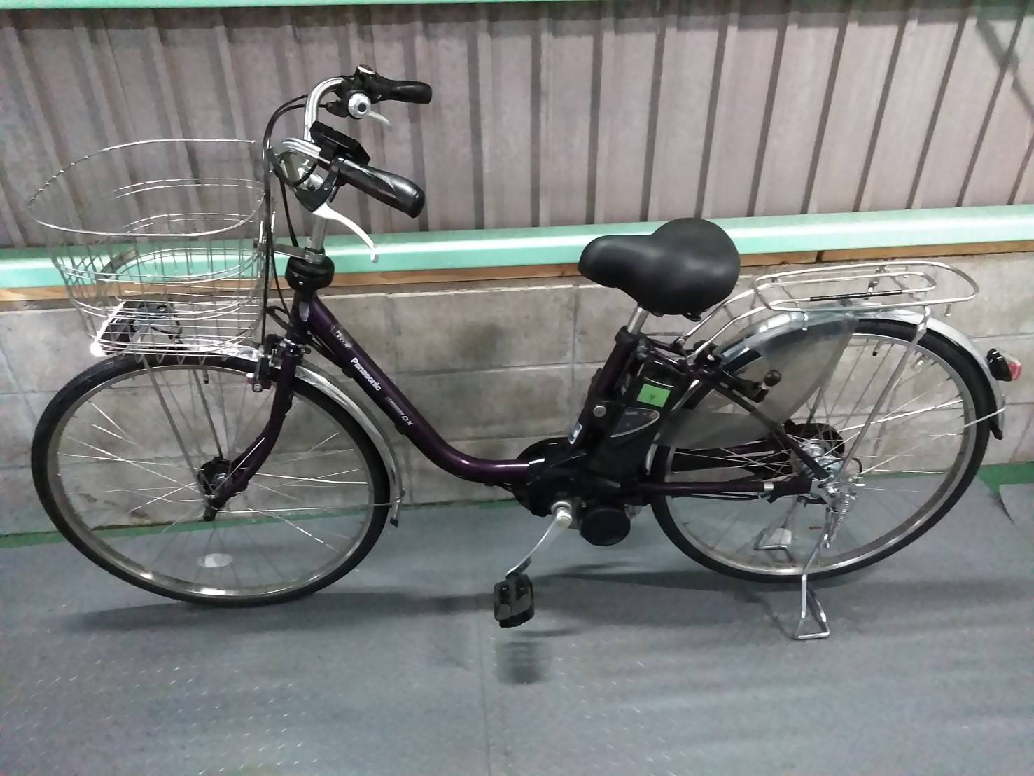 パナソニック新基準アシスト自転車26インチ 整備済み