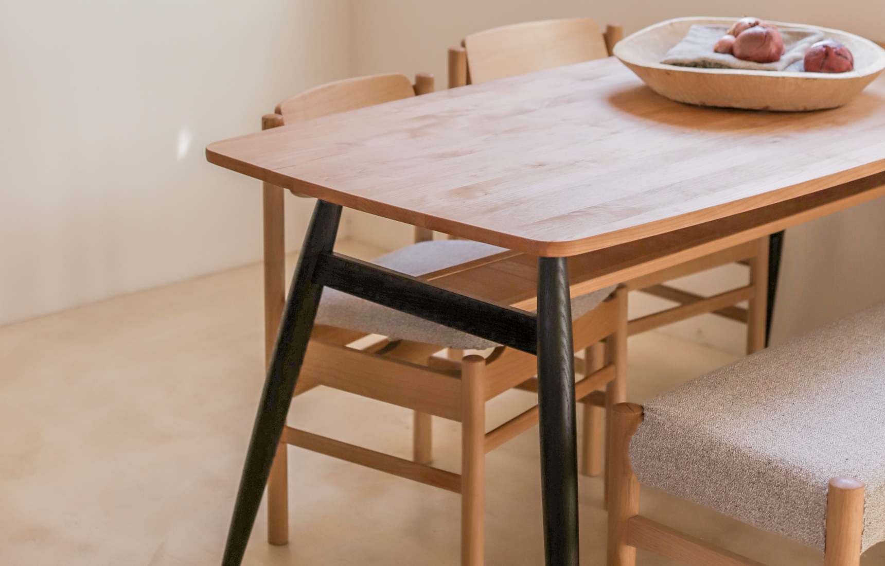 モモナチュラル ダイニングテーブル ショップ モモナチュラル