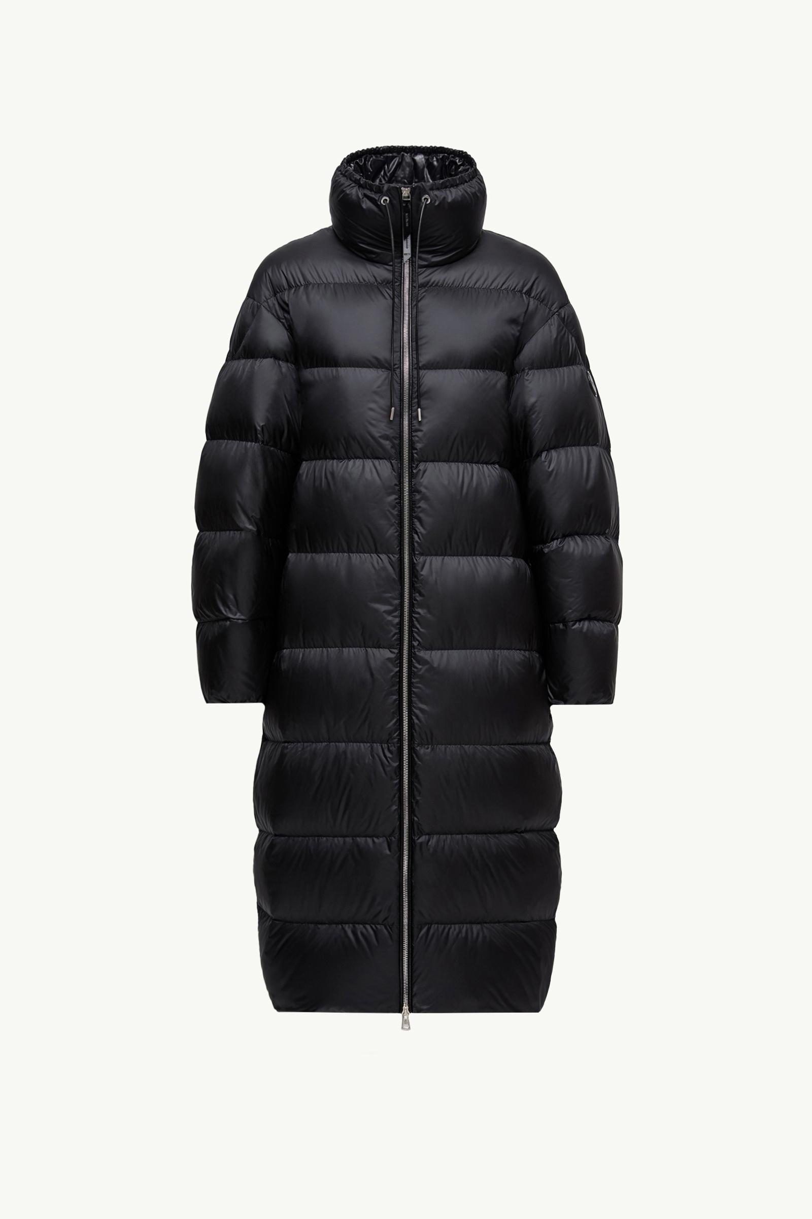 Black Moncler x EE72 by Edward Enninful Thiol Long Down Jacket