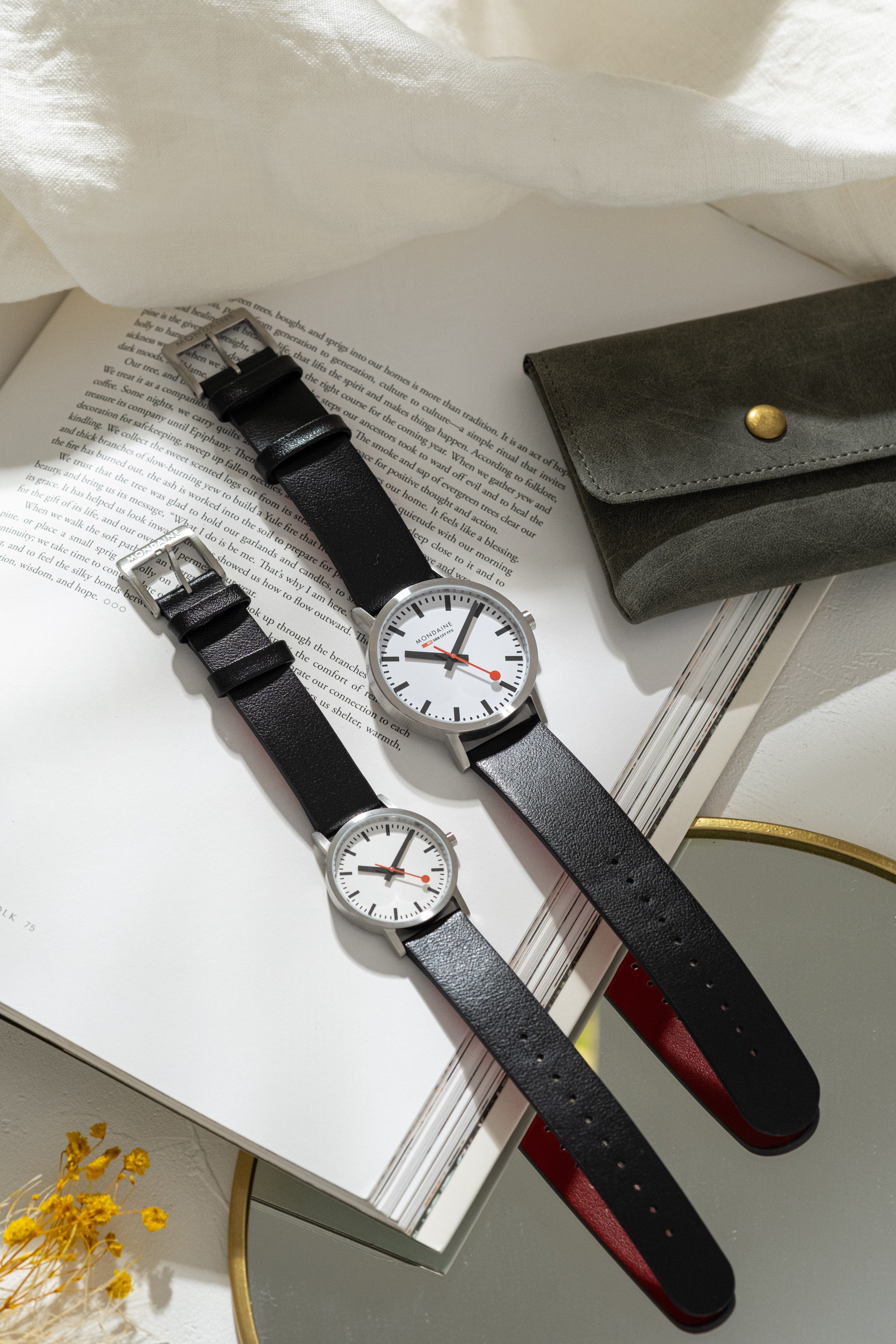 MONDAINE モンディーン スタンド付きマグネットクロック 新品 レア