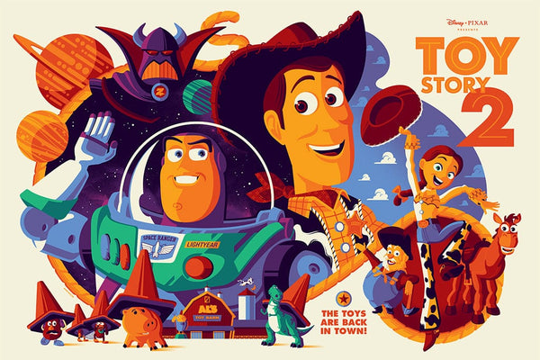 Toy Story 2 Poster by Tom Whalen – Mondo