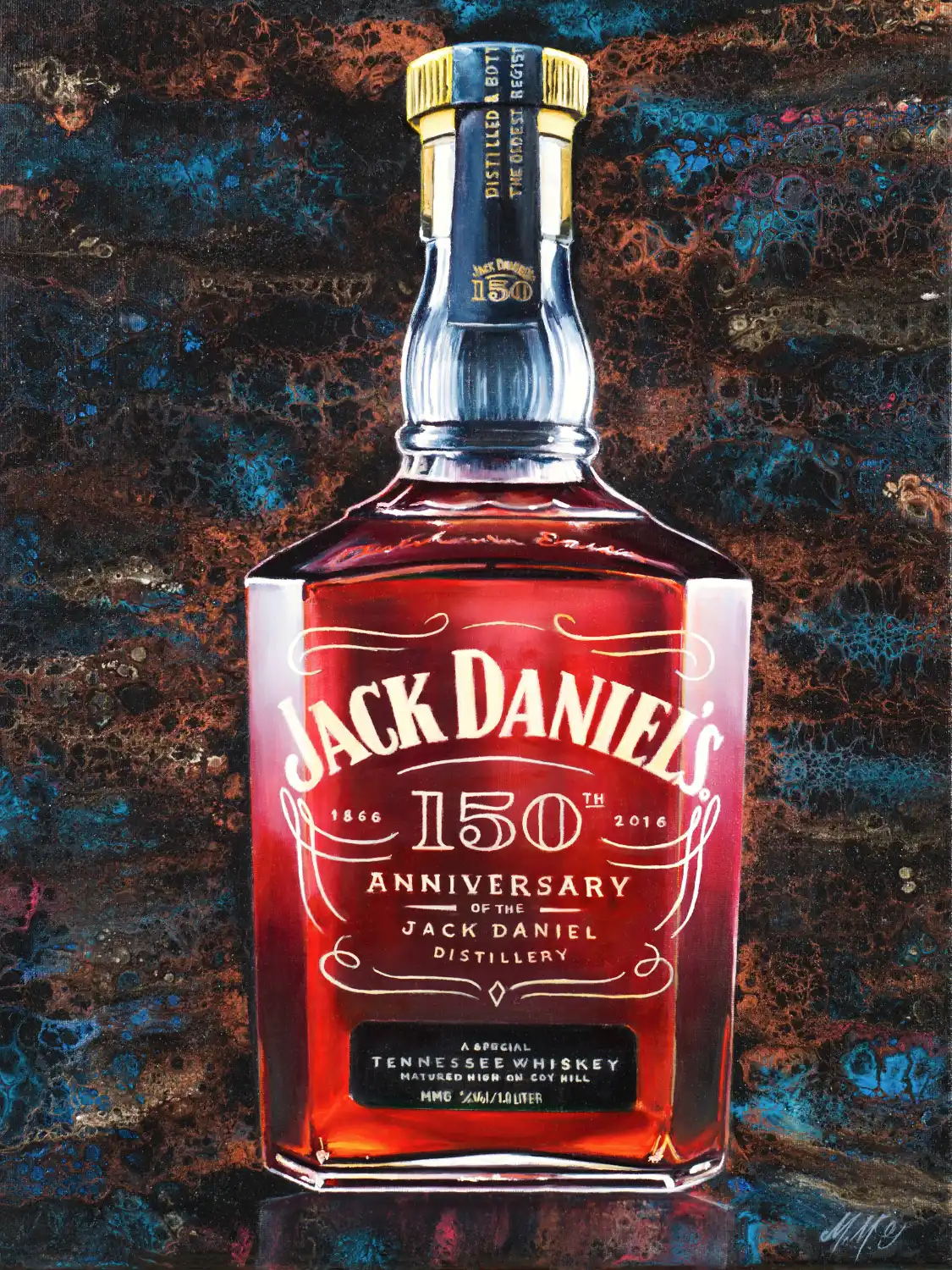 Jack Daniel's 150th Anniversary | Whiskey Art