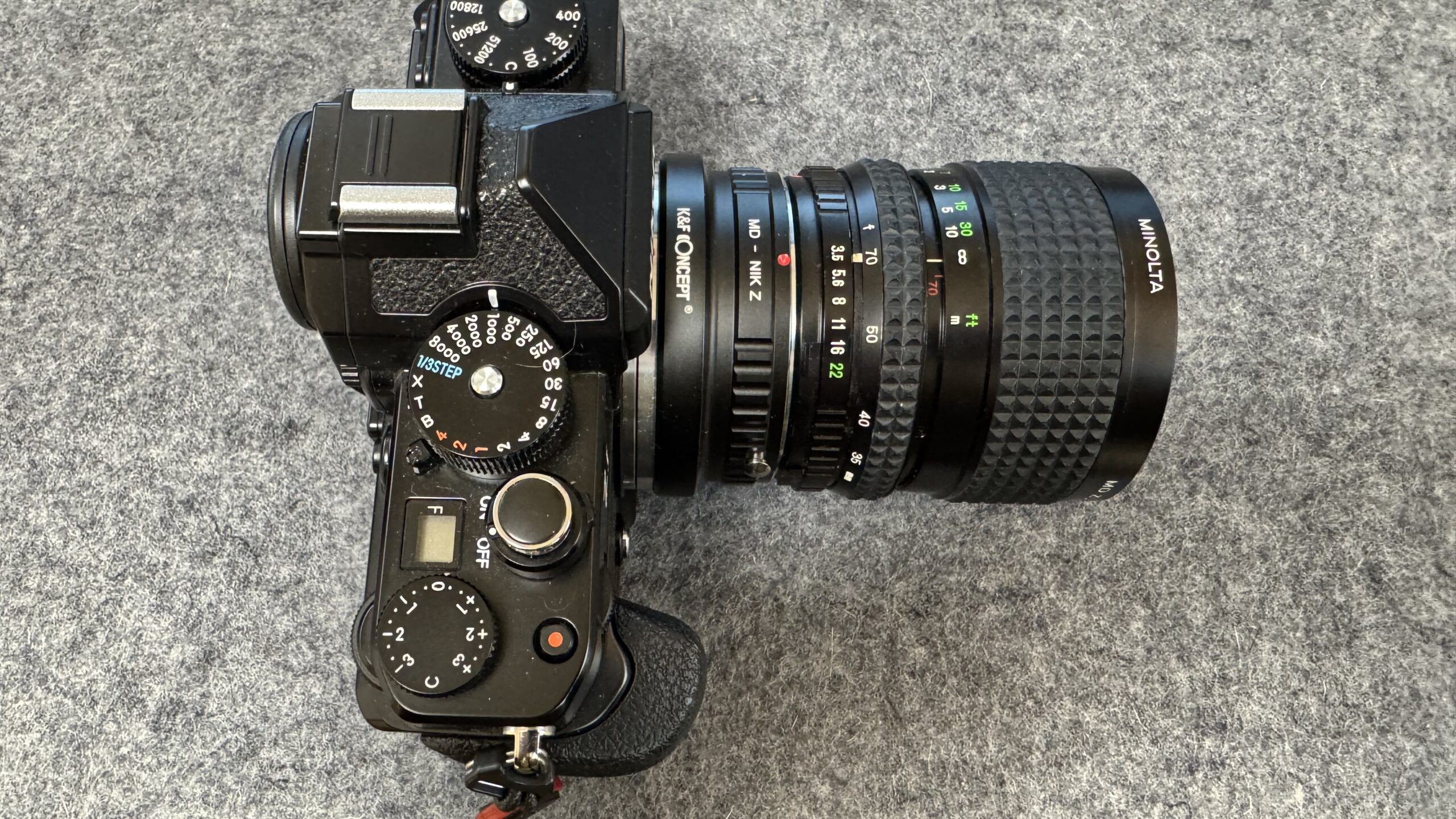 MINOLTA XD シルバー MD ROKKOR 35-70mm MINOLTA XD シルバー MD