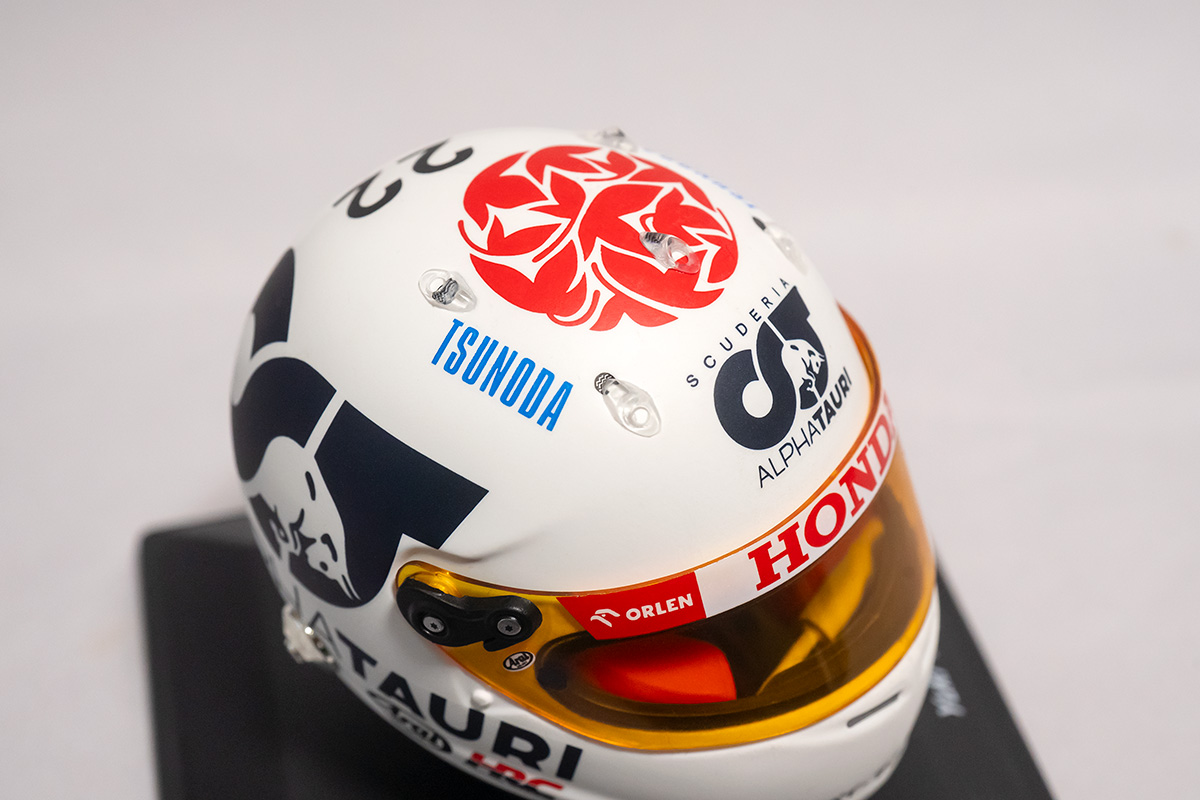 Spark 1/5 Yuki Tsunoda Helmet Japanese GP 2023 | b's mono-log