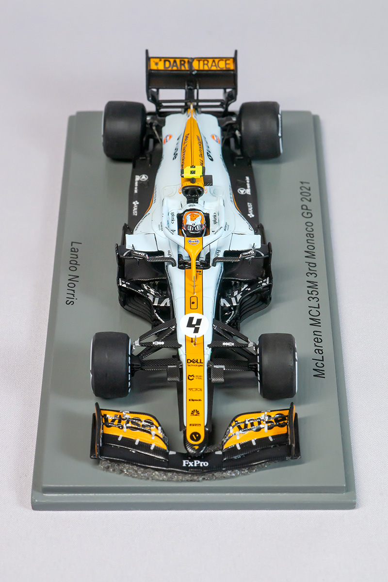 Spark McLaren MCL35M L. Norris 3rd Monaco GP 2021 | b's mono-log