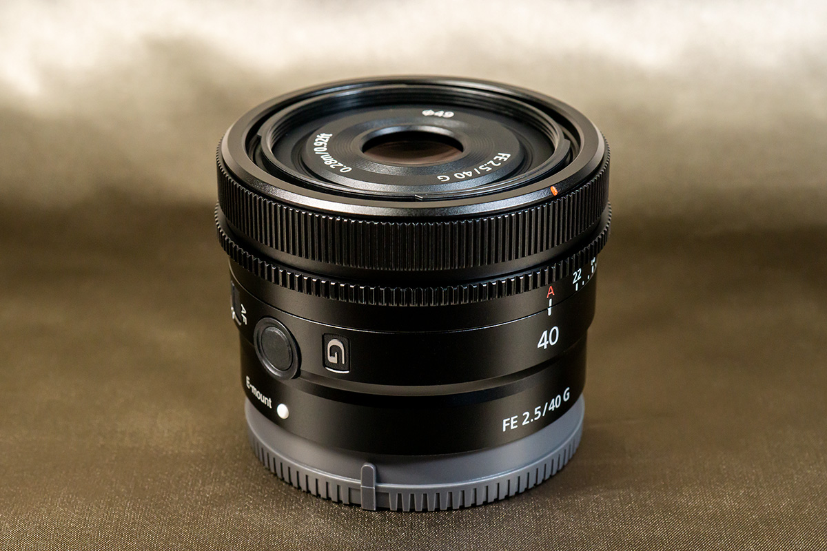 美品】SONY FE 40mm F2.5 Gレンズフード ブラックミストセット 価格