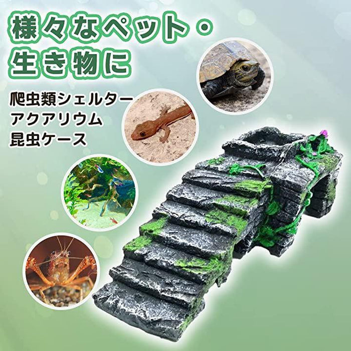 SheltaCrafta シェルター 素焼き 手作り 水槽 隠れ家 テラリウム②