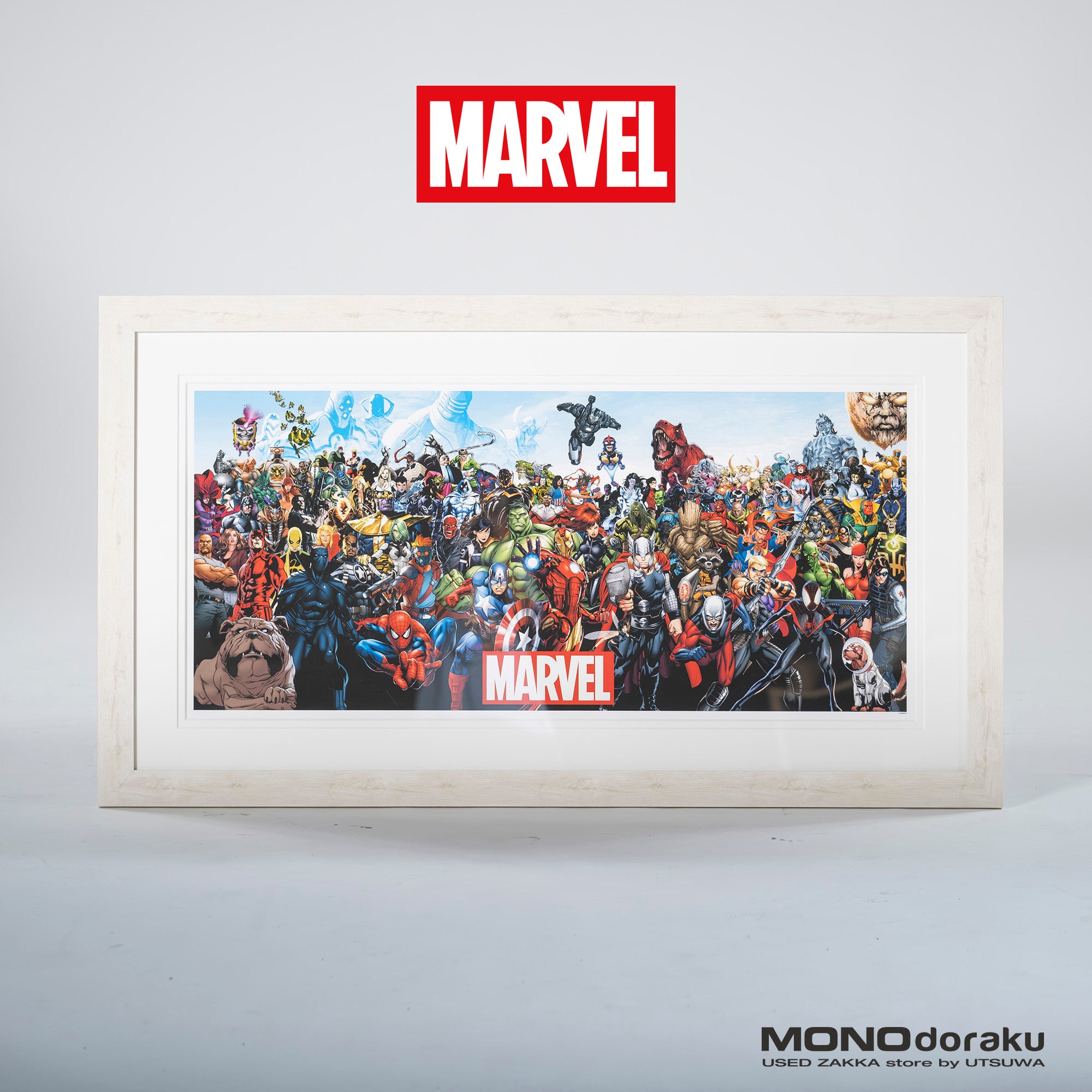 ポスター MARVEL マーベル MARVEL展限定 MARVELヒーローズ ジークレー