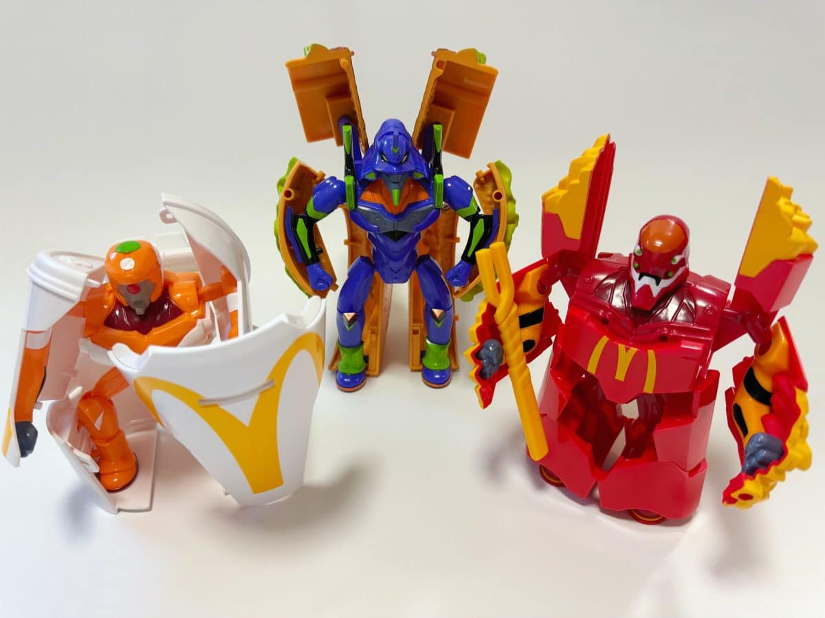 マクドナルドエヴァンゲリオンコラボ フィギュア10個セット