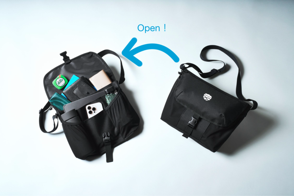 破格の1500円以下！】PCも入る！シャカの多収納ショルダーバッグが優秀