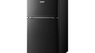 コンフィー(COMFEE') 冷蔵庫 90L 2ドア 右開き ブラック RCT90BL(E