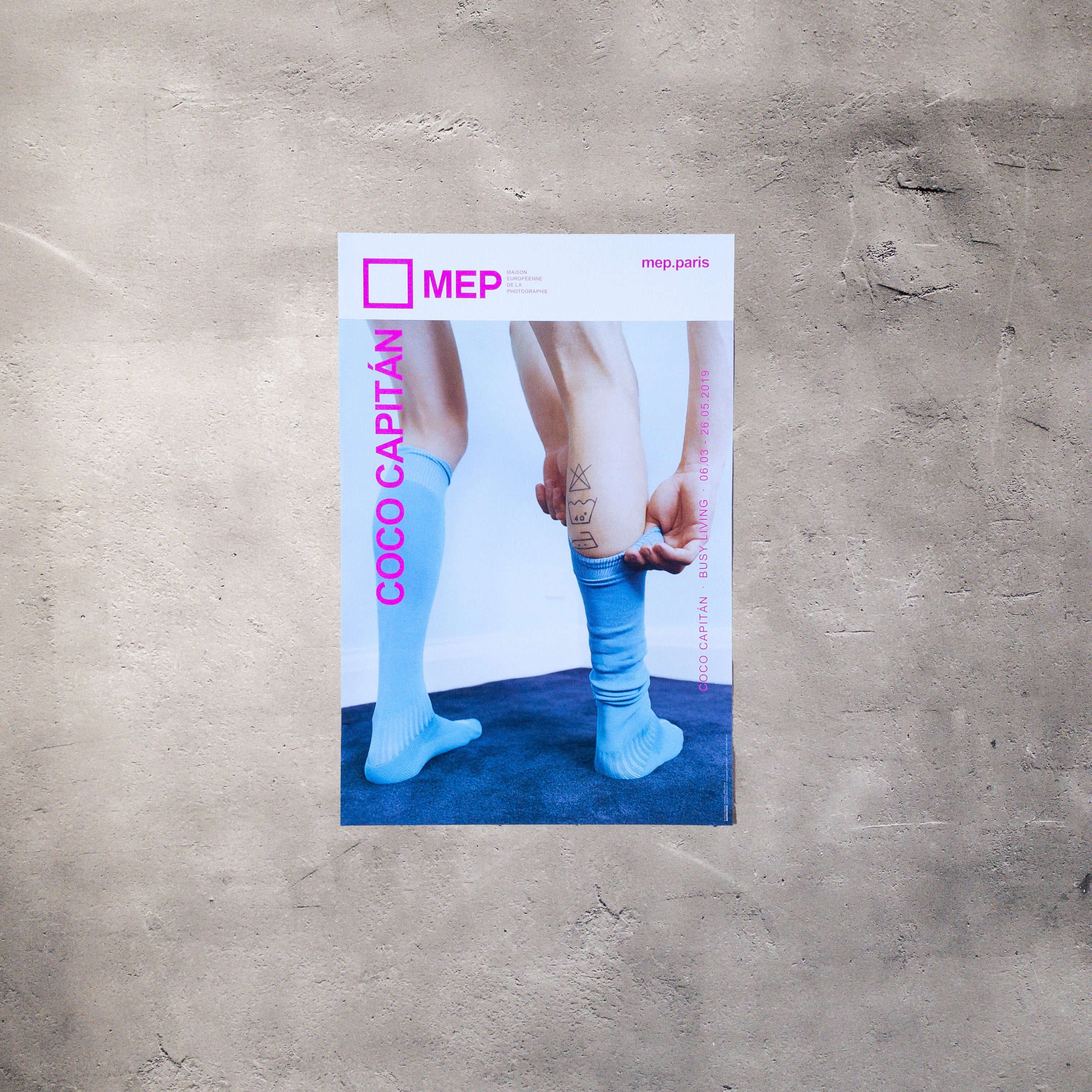 ココ・カピタン 展覧会ポスター coco capitan 現地完売品/残数僅か